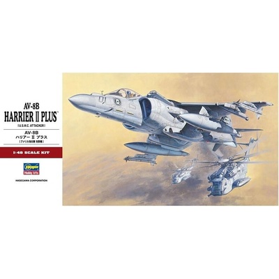 Hasegawa AV8B Harrier II Plus U.S 1:48