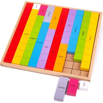 Bigjigs Toys Didaktická tabulka Desítky