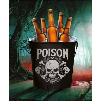 Guirca Буркан за отрова - метален, черен