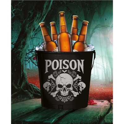 Guirca Буркан за отрова - метален, черен