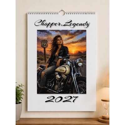 Maverprint Nástenný Chopper legendy A3 2027