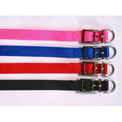 Miazoo Миазоо - Нашийник за кучета от изкуствена лента с метална катарама 2.0/45 см. - син