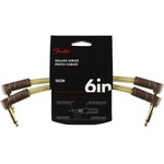 Fender Deluxe Series 099-0820-088 Жълт 15 cm Ъглов - Ъглов Пач кабел (0990820088)