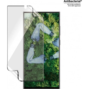 Panzer Защитно фолио PanzerGlass Matrix Hybrid за Samsung Galaxy S23 Ultra FingerPrint, CaseFriendly, AntiBacterial - Черен