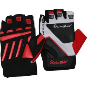 Stefan Botev Men Fitness Gloves - Black / Red / White M