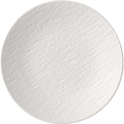 Villeroy & Boch Jedálenský tanier Manufacture Rock blanc, 25 × 25 cm