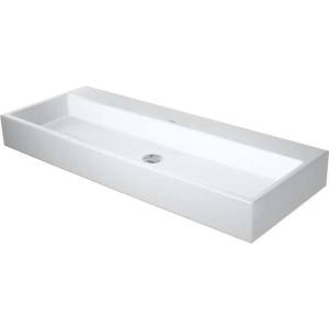 Duravit Vero Air - Двойна мивка 120x47 см, без преливник, без отвор за смесител, бяла 2350120079 (2350120079)
