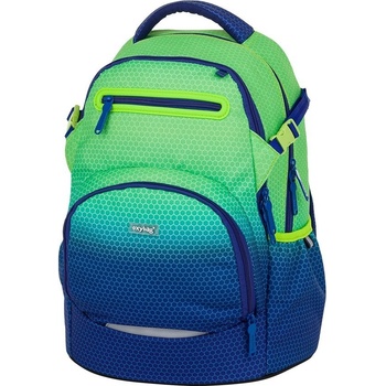 Karton P+P batoh OXY Ombre modrá zelená