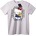 NOONEBRAND Gucci Hello Kitty Тениска с Мече - S, White