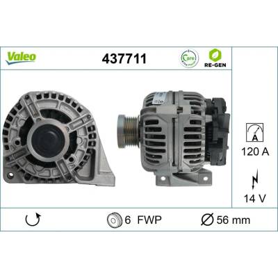 Alternátor VALEO 437711