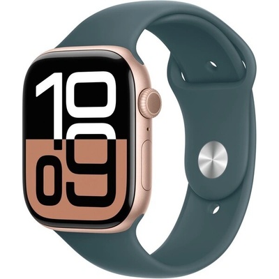 Apple Watch 46 mm jazerno zelený športový remienok M/L MXLR3ZM/A