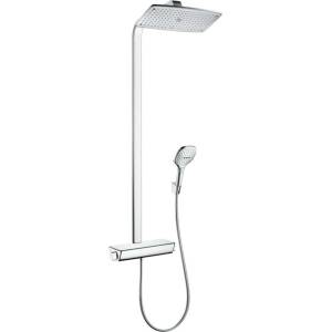Hansgrohe Raindance Select E - Душ система Showerpipe 360 с термостат, EcoSmart 9 l/min, хром 27286000 (27286000)