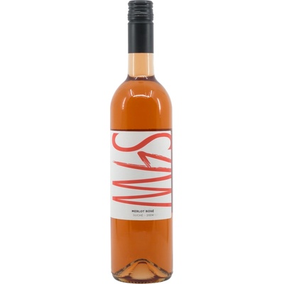 S4W Merlot rosé 2024 suché 13% 0,75 l (čistá fľaša)
