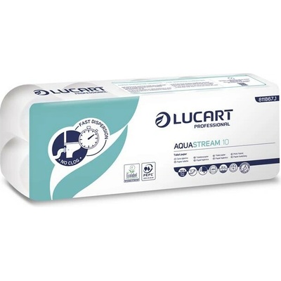 LUCART Aquastream 2-vrstvový 10 ks