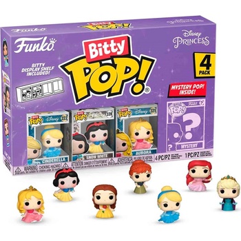Funko Комплект мини фигури Funko Bitty POP! : Disney Princess - 4-Pack (Series 3) (086706)