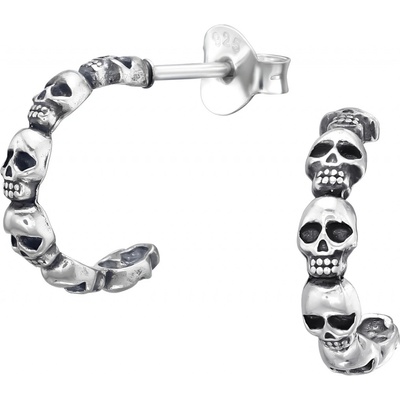 Majya stříbrné náušnice DERYL 10725