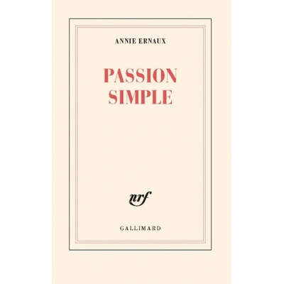 Passion simple | Ernaux