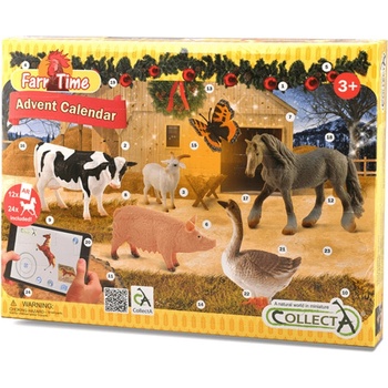 COLLECTA Adventný kalendár Farma a kone