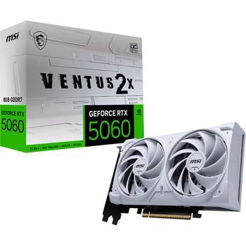 MSI GeForce RTX 5060 VENTUS 2X OC WHITE 8GB GDDR7 128bit