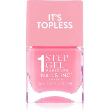 Nails Inc. Nails Inc. It’s Topless гел лак за нокти за дълготраен ефект цвят Allegra 14ml