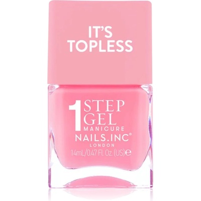 Nails Inc. Nails Inc. It’s Topless гел лак за нокти за дълготраен ефект цвят Allegra 14ml