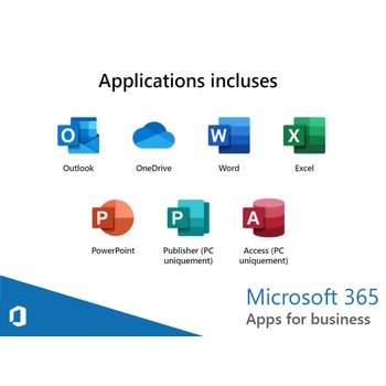 Microsoft Софтуер Microsoft 365 Apps for business (FS-SOFT-MS-365-APPS-B)