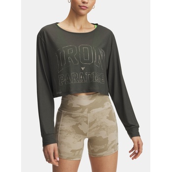 Under Armour Дамска тениска Under Armour Pjt Rck IP LS Under Armour | Zelen | ЖЕНИ | M