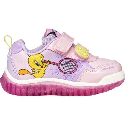 Geox B Lightyloo Girl fialová hnědá