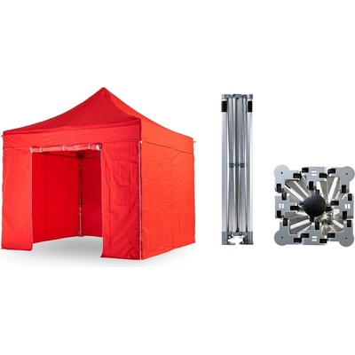 Tentino Big Hexagon EXTREME 3 x 3 m červená
