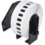 Makki Етикети Makki DK-22214 за Brother QL, 12 mm x 30.48 m, черно на бяло (MK-DK-22214)