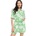 ROXY Real Yesterday short sleeve romper - Green (Zephyr Green Og Roxy Small)
