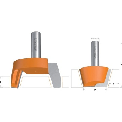 Cmt C981 Sada vyspravovacou na CORIAN 2ks, S=12mm C98154111