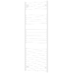 Mexen Hades 1500x600 mm 812W white (W104-1500-600-00-20)