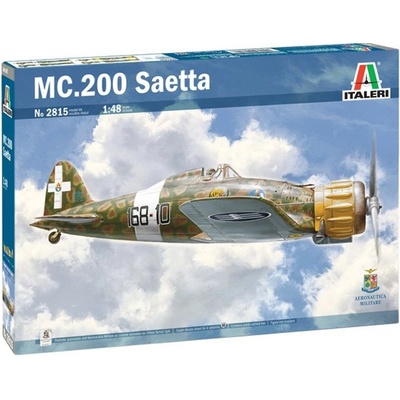 Italeri Macchi Mc.200 1a serie Model Kit letadlo 2815 1:48