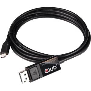Club 3D кабел - CAC-1557 (USB-C към DisplayPort 1.4, HDR, 1, 8 м, 8K60Hz) (CAC-1557)