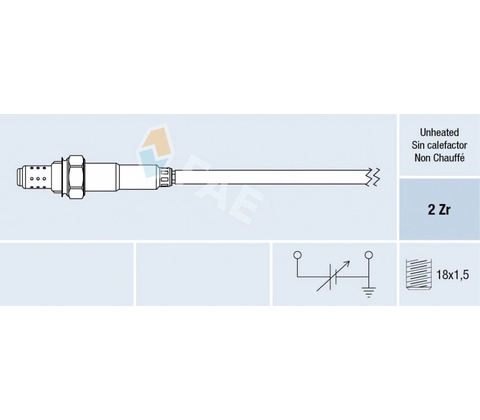 Lambda sonda FAE 77002