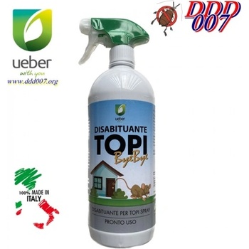 Ueber -Италия Спрей против мишки, плъхове и др. гризачи Bye Bye TOPI