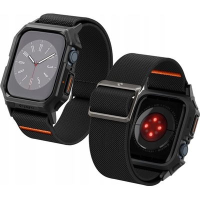 SPIGEN Lite Fit Pro, matte black - Apple Watch 45mm/44mm ACS07103 – Zbozi.Blesk.cz