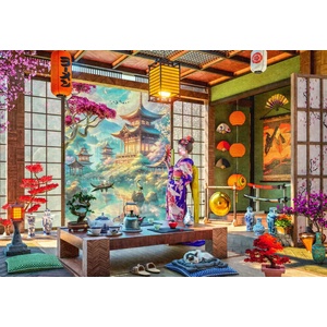 Bluebird Puzzle - Puzzle Japan Tea Room - 1 000 piese