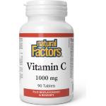 Natural Factors Vitamin C 1000 mg Bioflavonoids and Rosehips / Витамин С 1000 mg с Шипка и Биофлавони x 90 таблетки Natural Factors (1344 NF)