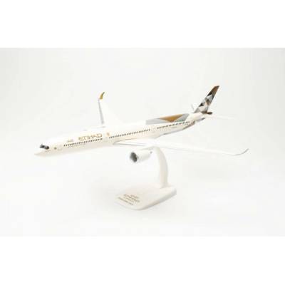 Herpa Airbus A350 1041 Etihad Airways Mid 2010s Facets of Abu Dhabi Colors Snap Fit 1:200