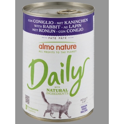 Almo Nature Daily Menu Králik 6 x 400 g