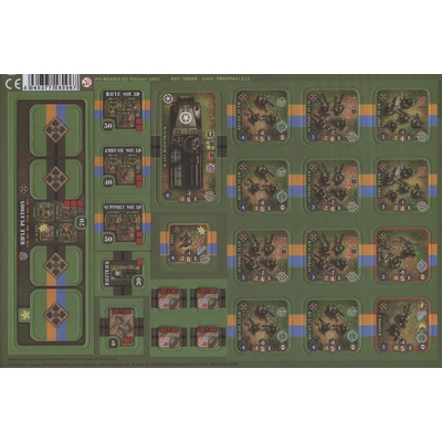 Devil Pig Games Heroes of Normandie: US Platoon Punch Board