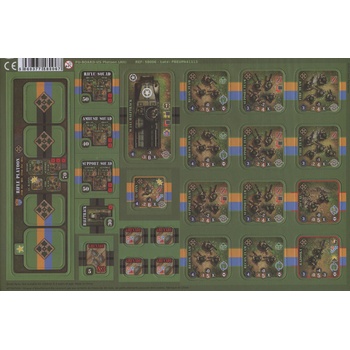 Devil Pig Games Heroes of Normandie: US Platoon Punch Board