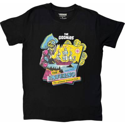 Tričko The Goonies Unisex T-Shirt: Inferno Black Čierna