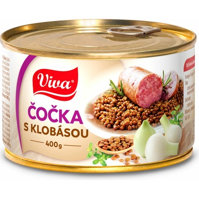 Viva Hotové Jedlo Šošovica s Klobásou 400 g