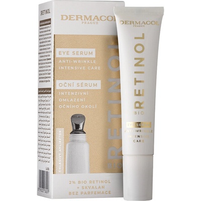 Dermacol Bio Retinol oční sérum 15 ml