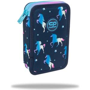 COOLPACK Ученически несесер с пособия Coolpack JUMPER 2 Blue unicorn