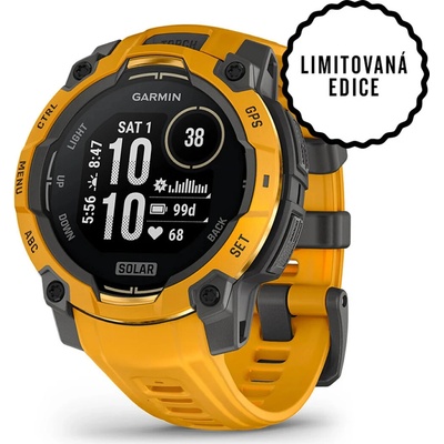 Garmin Instinct 3 45mm Solar Sunburst/Sunburst Grey 010-02934-02