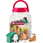 Faunica Комплект фигурки Faunica - Домашни любимци, 30 части (96023)